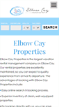 Mobile Screenshot of elbowcayproperties.com